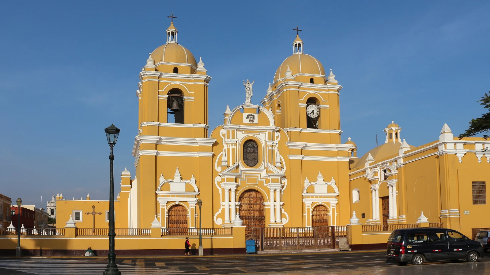 Interior rose window and Gothic nave of La Seu Cathedral Palma de Mallorca